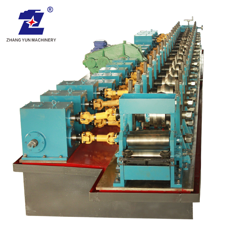Machine de production de rail Guide de haute qualité de haute qualité pour fabriquer un profil en acier galvanisé