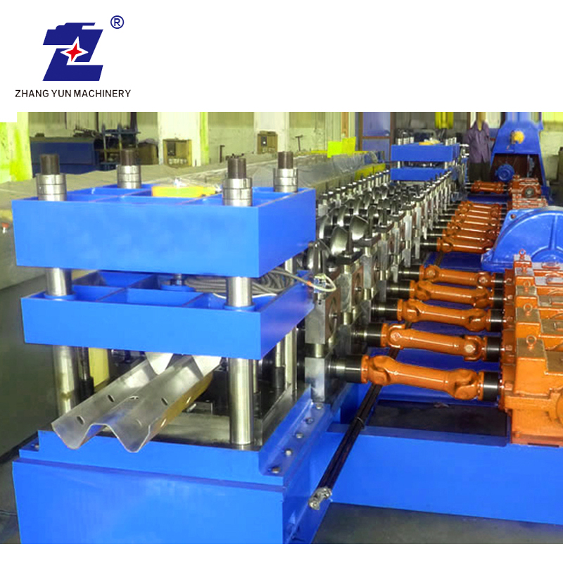 High Tech Galvanisé Steel W Beam Highway Fence Guard-Roll Forming Machine
