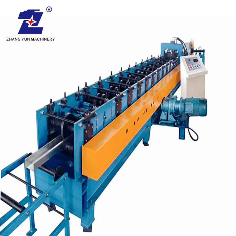 Zhangyun en acier inoxydable U C Ligne de production de profil j Machine de formation de rouleau de canal