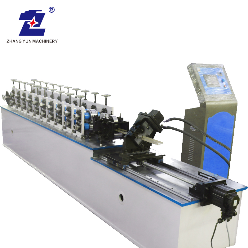 Machine de ligne de fabrication de rayonnage à palettes de stockage à haut rendement avec garantie