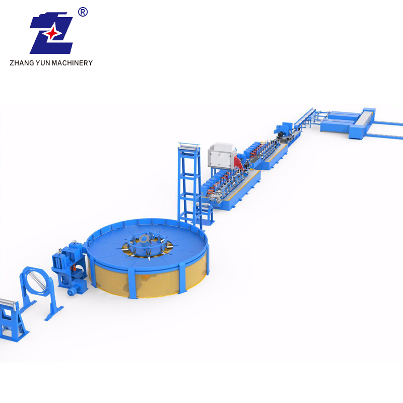 Machine de formation de moulin à tuyaux soudées en acier galvanisé avec qualité garantie